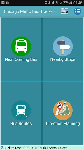Chicago Bus Tracker डाउनलोड करें – CTA बस और ट्रेन लाइव स्टेटस - Screenshot 1