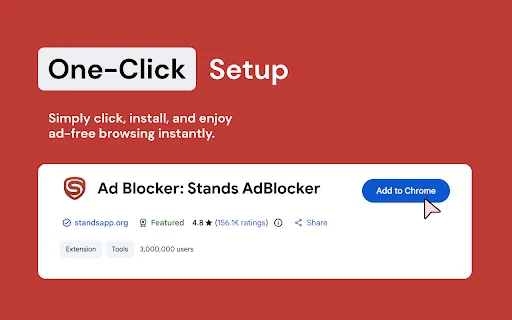 Stands Ad Blocker डाउनलोड करें – YouTube और वेबसाइटों के लिए बेस्ट फ्री एड ब्लॉकर - Screenshot 5