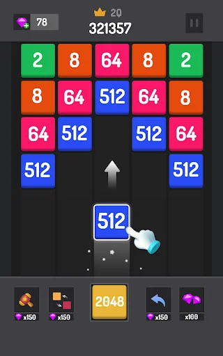 Number Games – 2048 Blocks डाउनलोड करें – बेहतरीन पहेली गेम - Screenshot 17