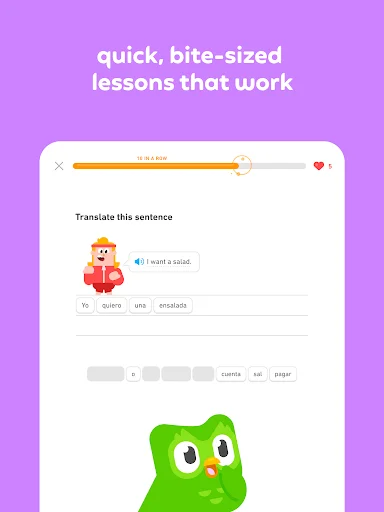 Duolingo डाउनलोड करें: स्पेनिश, अंग्रेजी और शतरंज सीखें – मुफ्त ऐप - Screenshot 19