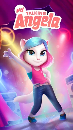 My Talking Angela डाउनलोड करें – बच्चों और बड़ों के लिए प्यारा वर्चुअल पेट गेम - Screenshot 16
