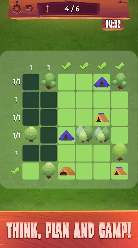Real Tents & Trees डाउनलोड करें – बेहतरीन लॉजिक पज़ल गेम - Screenshot 4