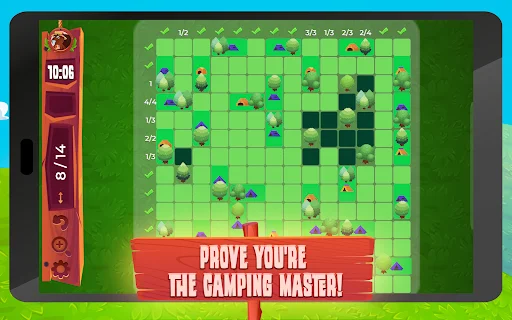 Real Tents & Trees डाउनलोड करें – बेहतरीन लॉजिक पज़ल गेम - Screenshot 13