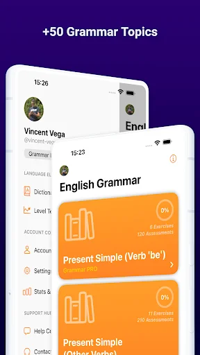 Cambridge English Grammar ऐप डाउनलोड करें – B1-C2 स्तर के व्याकरण सीखें - Screenshot 1