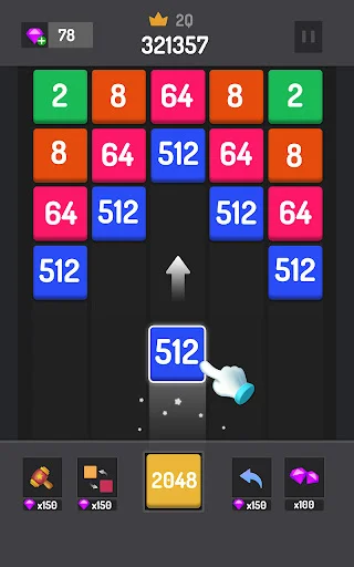 Number Games – 2048 Blocks डाउनलोड करें – बेहतरीन पहेली गेम - Screenshot 12