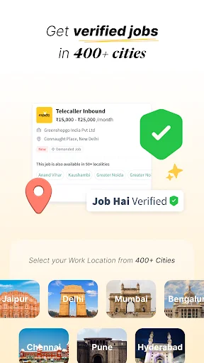 Job Hai App Download करें – 420+ शहरों में नौकरी खोजें - Screenshot 1