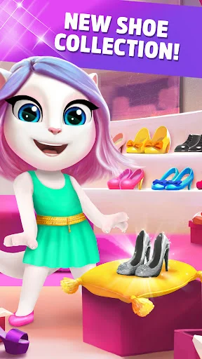 My Talking Angela डाउनलोड करें – बच्चों और बड़ों के लिए प्यारा वर्चुअल पेट गेम - Screenshot 15