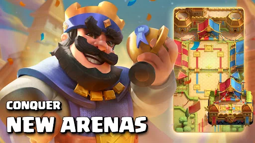 Clash Royale डाउनलोड करें – रीयल-टाइम PvP रणनीति गेम - Screenshot 8