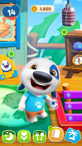 My Talking Hank: Islands डाउनलोड करें – नया एडवेंचर और पेट केयर - Screenshot 17