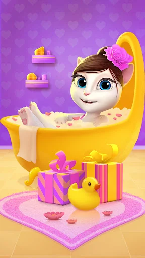 My Talking Angela डाउनलोड करें – बच्चों और बड़ों के लिए प्यारा वर्चुअल पेट गेम - Screenshot 19