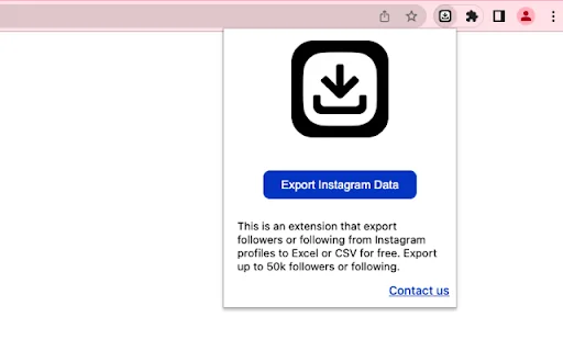 IG Follower Export Tool डाउनलोड करें – Instagram डेटा एक्सपोर्ट करें - Screenshot 5