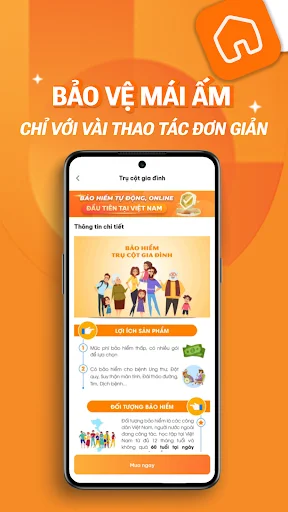 DIIN – Bảo hiểm 24/7 डाउनलोड करें – सुरक्षित बीमा, केवल 3 चरणों में - Screenshot 3