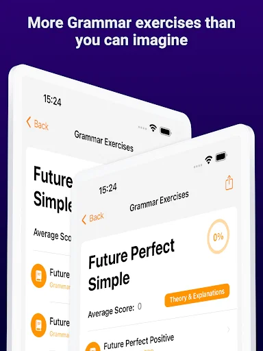 Cambridge English Grammar ऐप डाउनलोड करें – B1-C2 स्तर के व्याकरण सीखें - Screenshot 18