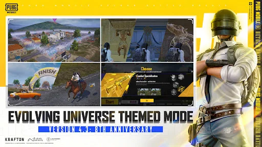PUBG MOBILE डाउनलोड करें – सर्वश्रेष्ठ बैटल रॉयल गेम का अनुभव लें - Screenshot 2
