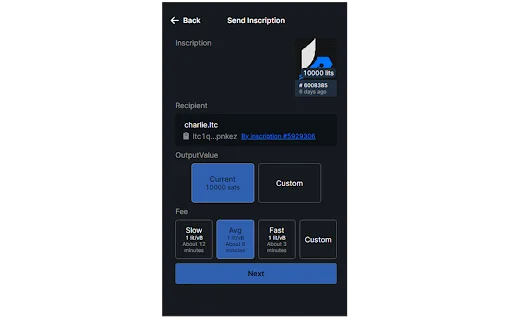 Litescribe Wallet डाउनलोड करें – Litecoin Ordinals के लिए बेस्ट क्रिप्टो वॉलेट - Screenshot 2