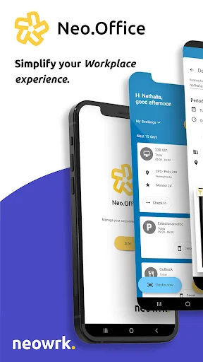 Neowrk Office ऐप डाउनलोड करें – आधुनिक वर्कप्लेस अनुभव - Screenshot 1