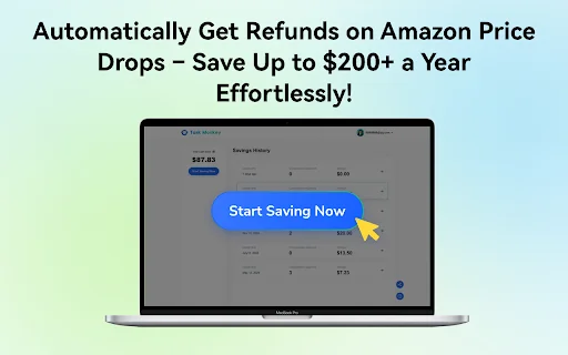 Task Monkey डाउनलोड करें – Amazon प्राइस ड्रॉप रिफंड पाएं - Screenshot 1