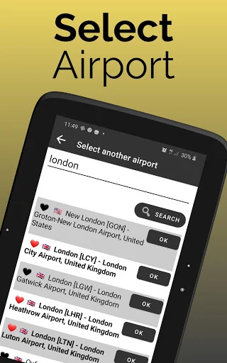 Fukuoka Airport Flight Info डाउनलोड करें – रीयल-टाइम उड़ान अपडेट - Screenshot 15