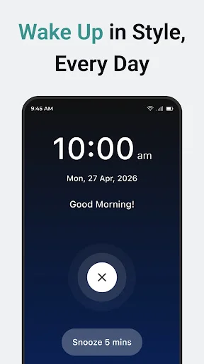Alarm Clock डाउनलोड करें – स्मार्ट अलार्म, टाइमर और स्लीप साउंड्स - Screenshot 4