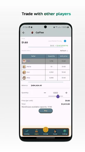 SimFoodie: Idle Business Sim डाउनलोड करें – बिज़नेस मैनेजमेंट गेम - Screenshot 7
