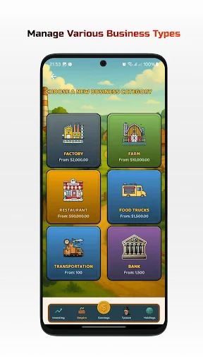 SimFoodie: Idle Business Sim डाउनलोड करें – बिज़नेस मैनेजमेंट गेम - Screenshot 5