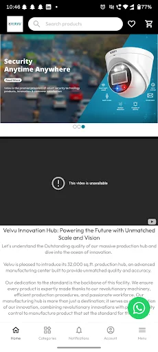 Velvu ऐप डाउनलोड करें – सुरक्षा उपकरणों के लिए सबसे बड़ी रेंज - Screenshot 1