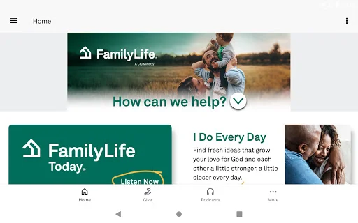 FamilyLife ऐप डाउनलोड करें – प्रेरणादायक पॉडकास्ट और भक्ति सामग्री - Screenshot 4