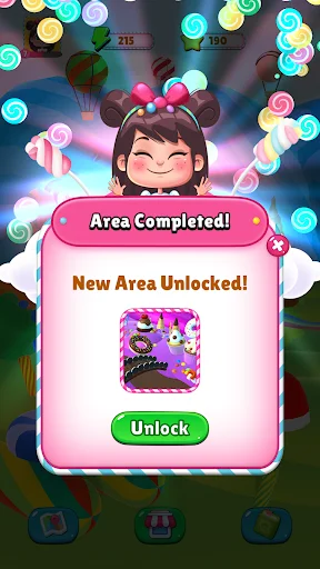 Sweet Merge Land डाउनलोड करें – मिठाई का साम्राज्य बनाएँ - Screenshot 3