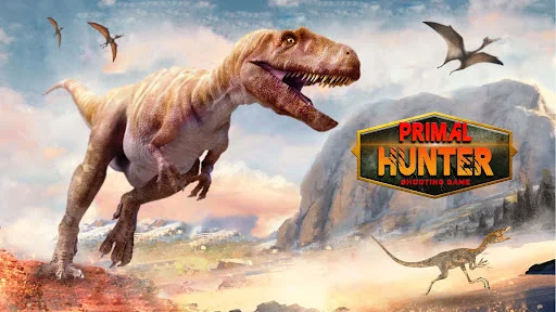 Primal Hunter डाउनलोड करें – सर्वश्रेष्ठ डायनासोर शिकार गेम - Screenshot 1