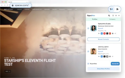 SignalHire डाउनलोड करें – ईमेल और फोन नंबर खोजने का सबसे आसान तरीका - Screenshot 3