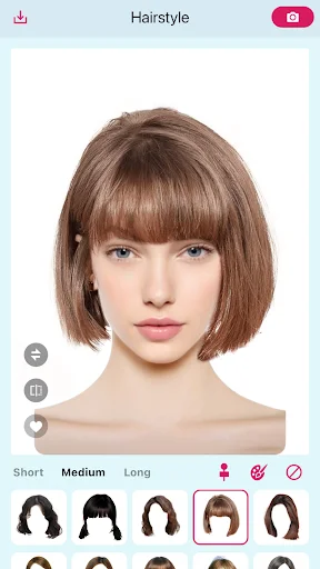 Hairstyle Try On – AI Haircut डाउनलोड करें – अपना हेयरस्टाइल बदलें - Screenshot 13