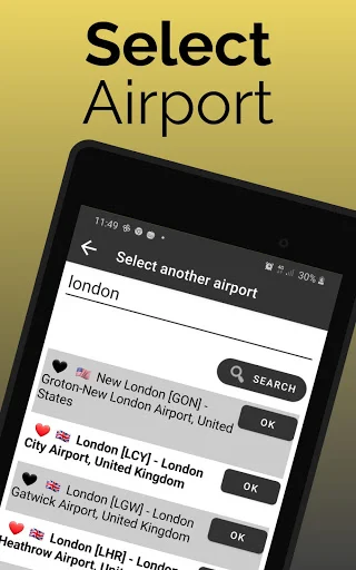 Washington Reagan Airport DCA डाउनलोड करें – फ्लाइट अपडेट्स मुफ्त - Screenshot 9