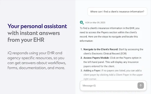 Qualifacts iQ डाउनलोड करें – मानसिक स्वास्थ्य के लिए AI टूल - Screenshot 5