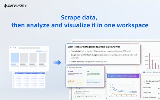 Capalyze AI Web Scraper डाउनलोड करें – डेटा एक्सट्रैक्शन टूल - Screenshot 4