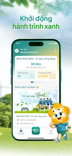 BIDV Run Plus डाउनलोड करें – नवीनतम फिटनेस ट्रैकिंग ऐप - Screenshot 20