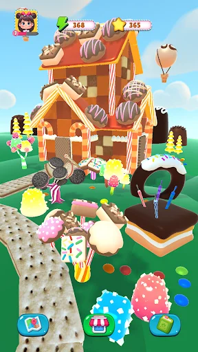 Sweet Merge Land डाउनलोड करें – मिठाई का साम्राज्य बनाएँ - Screenshot 7