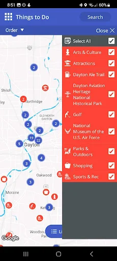 Destination Dayton डाउनलोड करें – डेटन यात्रा गाइड ऐप - Screenshot 5