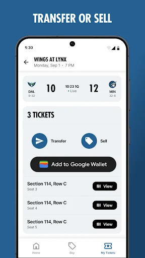 Minnesota Lynx ऐप डाउनलोड करें – टिकट, न्यूज़ और टीम अपडेट्स - Screenshot 6