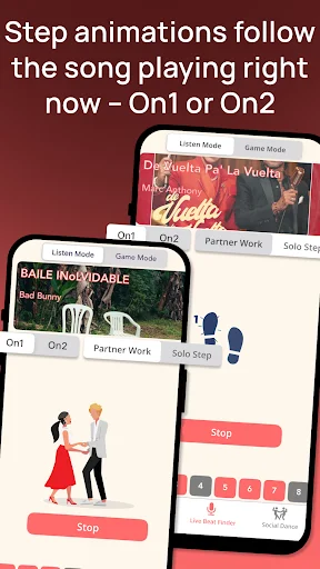 Dancetime – Salsa Beat Finder डाउनलोड करें – सटीक रिदम खोजें - Screenshot 2