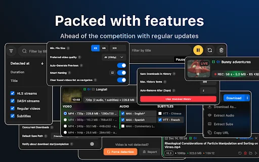 MAX Video Downloader – HLS, DASH, MP4 वीडियो मुफ्त में डाउनलोड करें - Screenshot 4