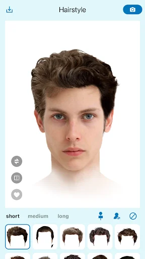 Hairstyle Try On – AI Haircut डाउनलोड करें – अपना हेयरस्टाइल बदलें - Screenshot 3