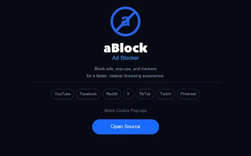 aBlock – Ad Blocker डाउनलोड करें | विज्ञापन और ट्रैकर मुक्त ब्राउजिंग - Screenshot 4