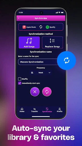 MusConv डाउनलोड करें: Spotify से Apple Music पर गाने ट्रांसफर करें - Screenshot 7