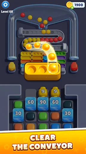 Color Beads Drop डाउनलोड करें – मजेदार कलर सॉर्टिंग पहेली गेम - Screenshot 3