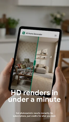 AI Home Decorator डाउनलोड करें – अपने कमरे को AI से सजाएं - Screenshot 9