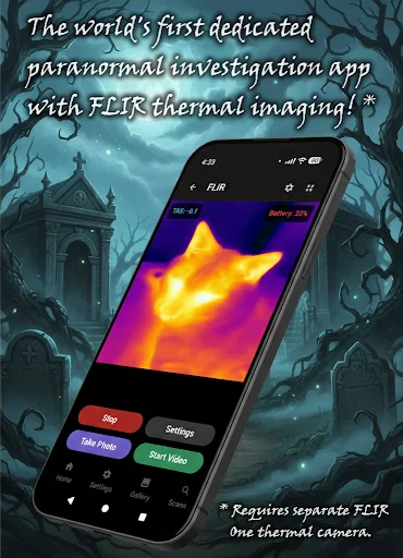GhostLink Paranormal Toolkit डाउनलोड करें – बेहतरीन भूतिया जांच ऐप - Screenshot 2