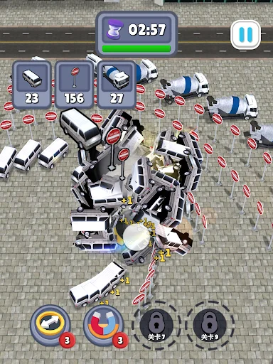 Whirlwind Destroyer डाउनलोड करें – 3 मिनट में शहर तबाह करें - Screenshot 7