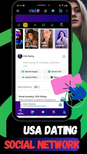 USA Dating ऐप डाउनलोड करें – अमेरिका और पेरिस में नए दोस्त बनाएं - Screenshot 18