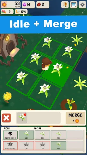 Bloom & Cinder: Merge Garden डाउनलोड करें – रिलैक्सिंग पज़ल गेम - Screenshot 6