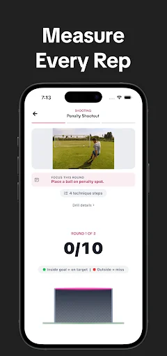 Footwork: Soccer Training App डाउनलोड करें – AI फुटबॉल कोच - Screenshot 4